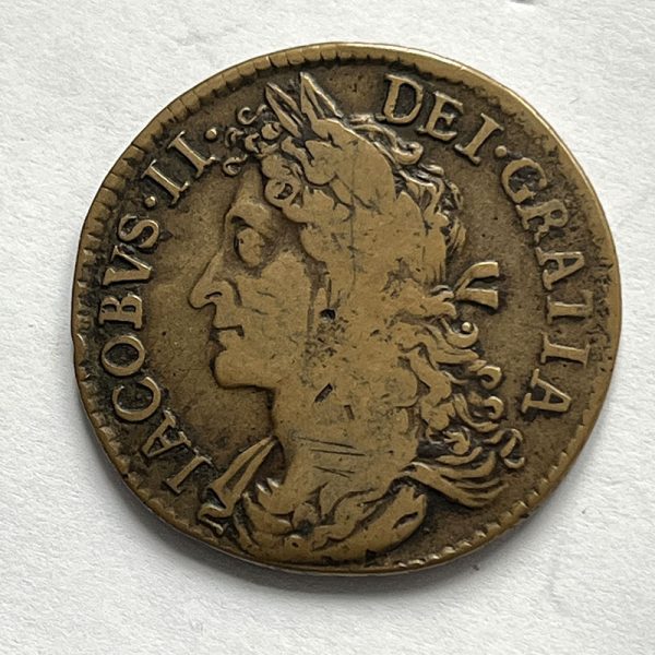Ireland Gun Money Halfcrown 1689