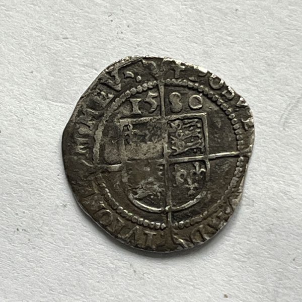 Hammered Threepence 1580