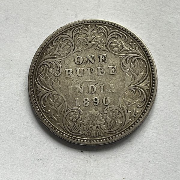 India Rupee 1890