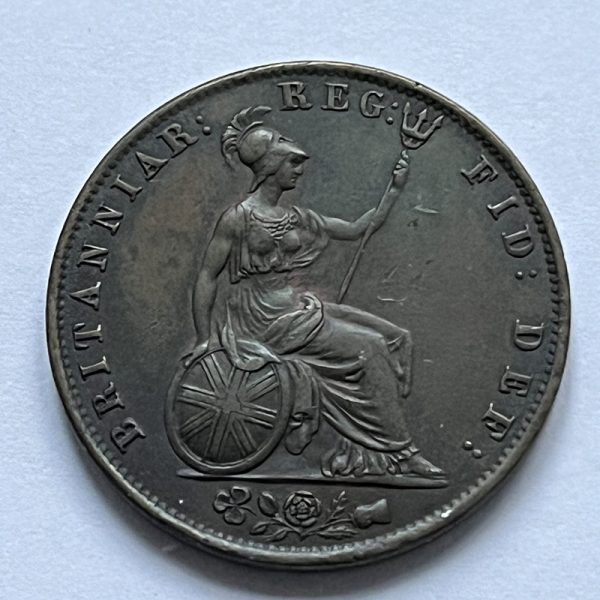 Halfpenny 1847