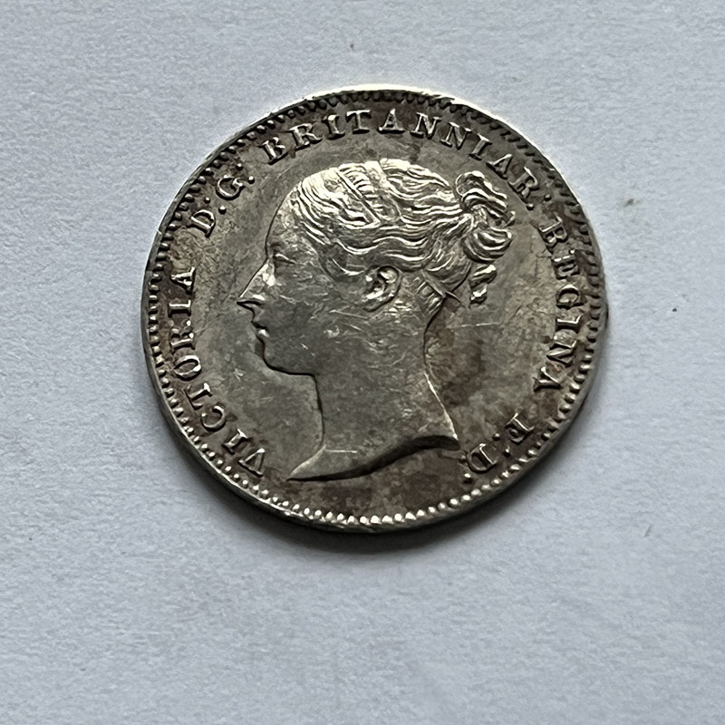 Threepence 1850