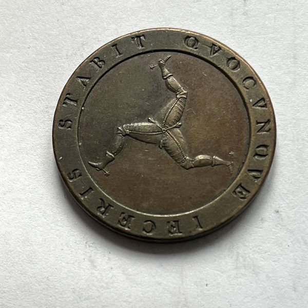 Isle of Man Halfpenny 1813