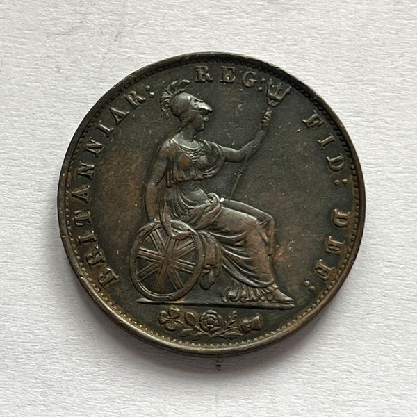 Halfpenny 1854