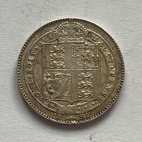 Shilling 1891