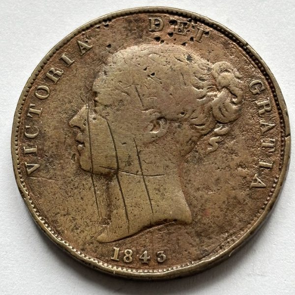 Penny 1843