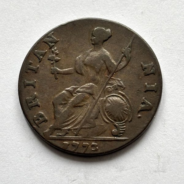 Halfpenny 1773