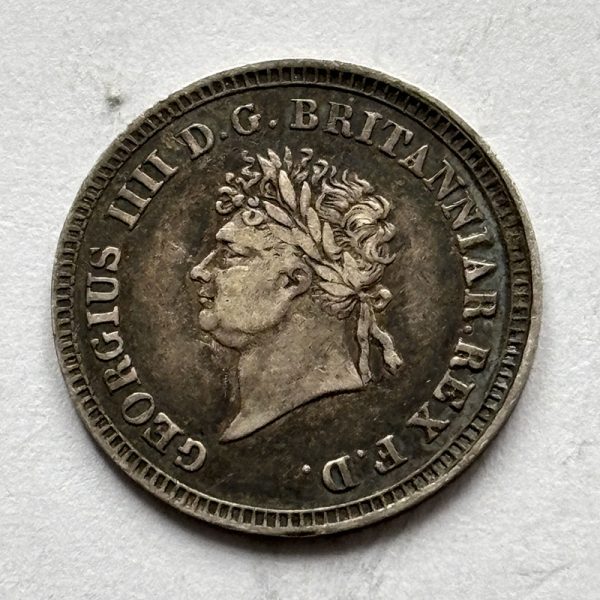 Maundy Threepence 1822