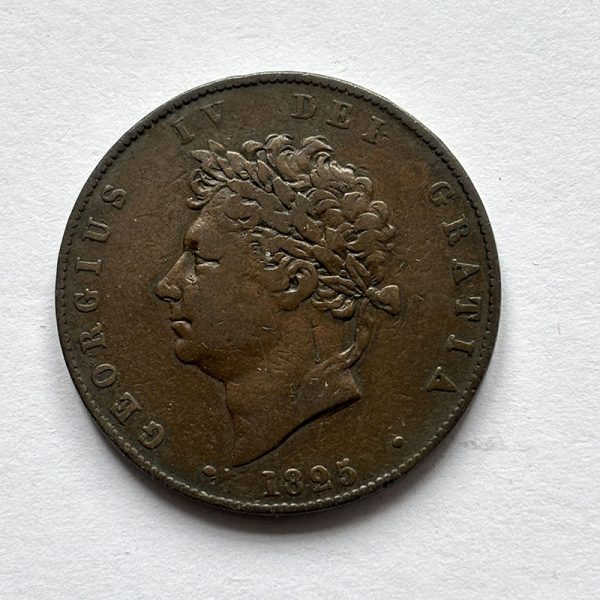 Halfpenny 1825