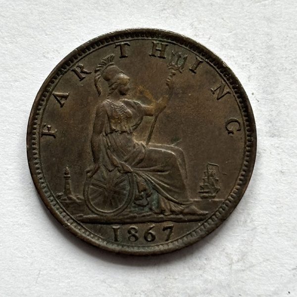 Farthing 1867