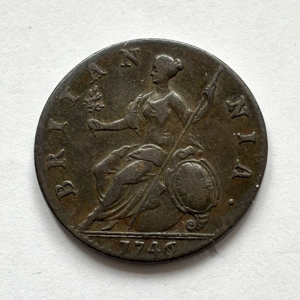 Halfpenny 1746