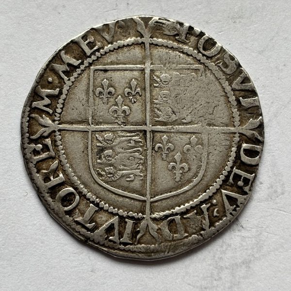 Hammered Shilling Elizabeth I