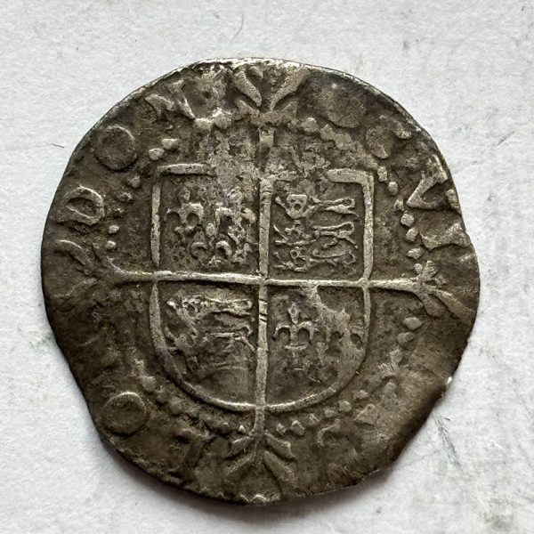 Hammered Twopence Elizabeth I