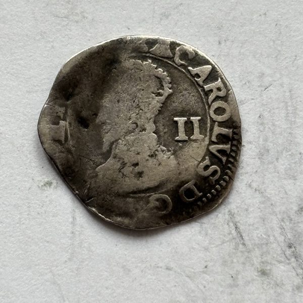 Hammered Twopence Charles I