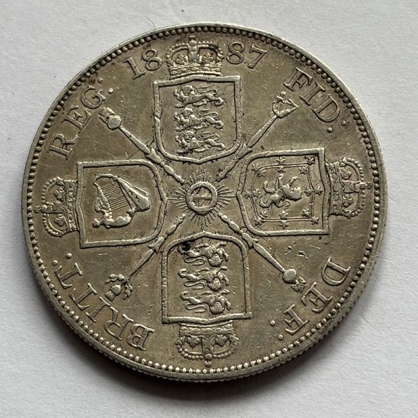 Double Florin 1887