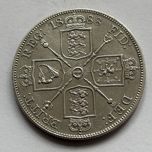 Double Florin 1888