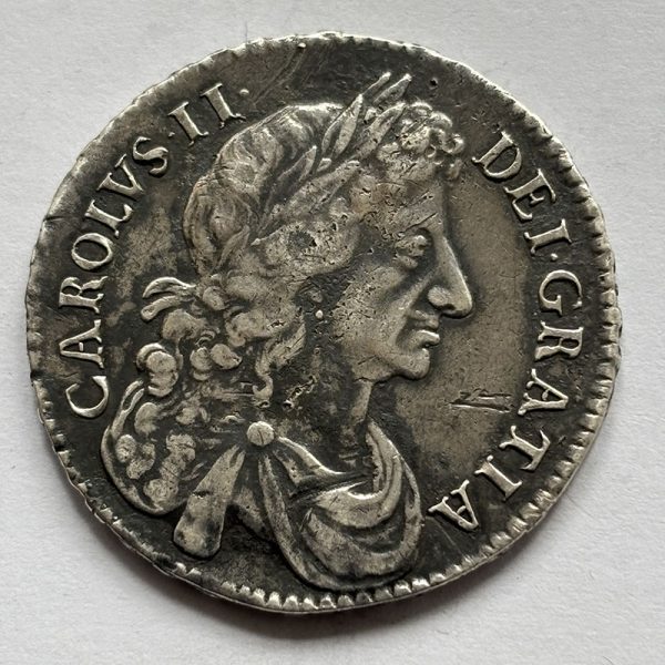 Halfcrown 1677