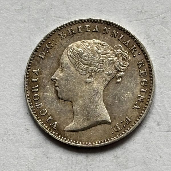 Threepence 1867
