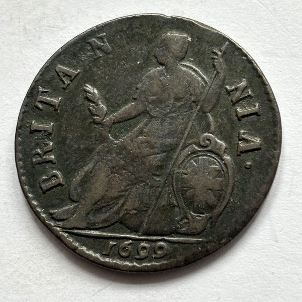 Halfpenny 1699