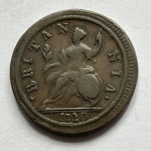 Halfpenny 1720