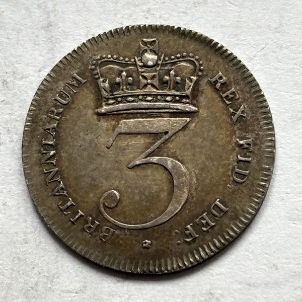 Maundy Threepence 1820