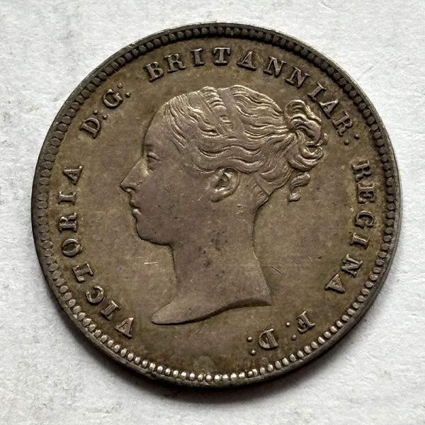 Maundy Fourpence 1856