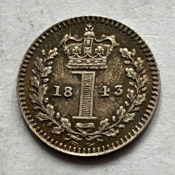 Maundy Penny 1843