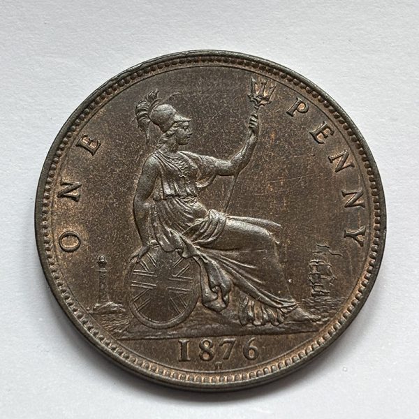 Penny 1876 H