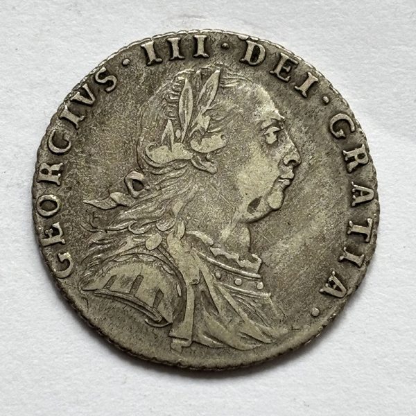 Sixpence 1787