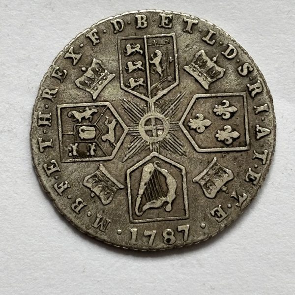 Sixpence 1787