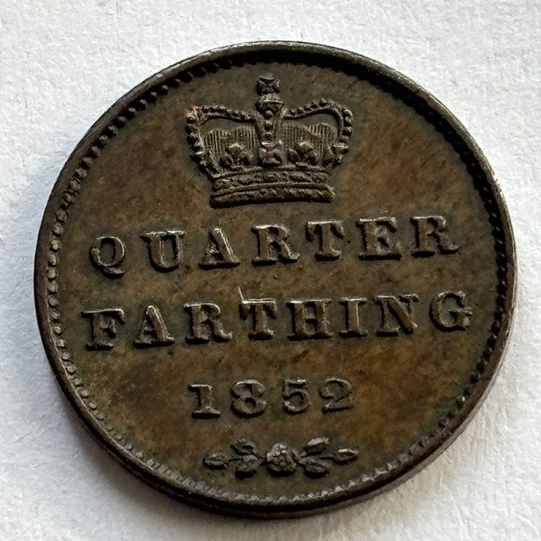 Quarter Farthing 1852
