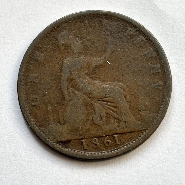 Penny 1861