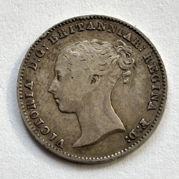 Threepence 1843