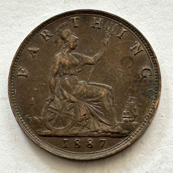 Farthing 1887