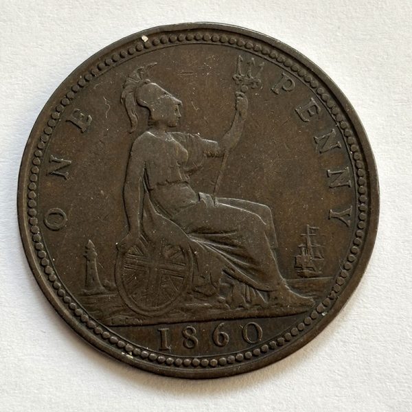 Penny 1860