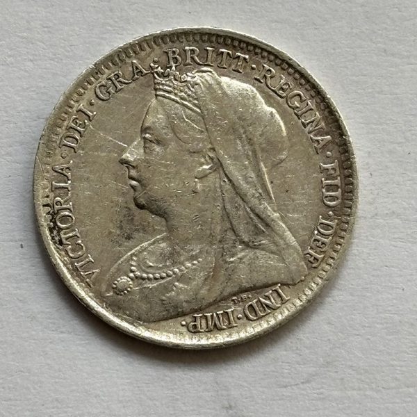 Threepence 1895