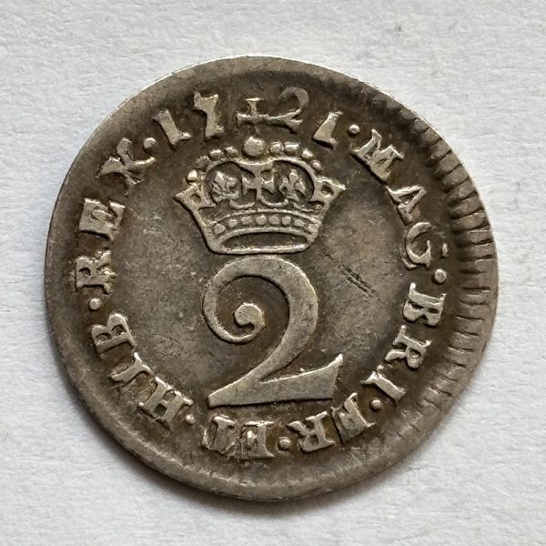 Maundy Twopence 1721
