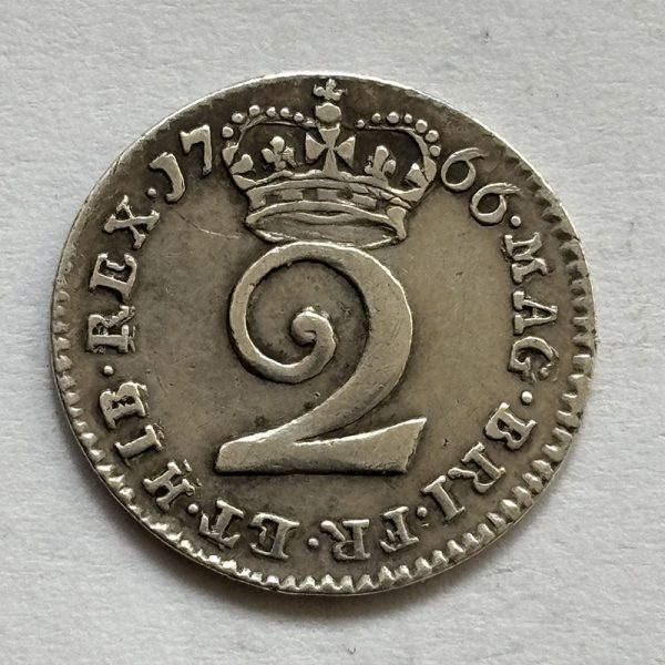Maundy Twopence 1766