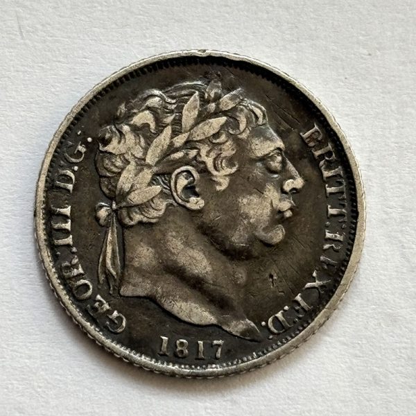 Sixpence 1817