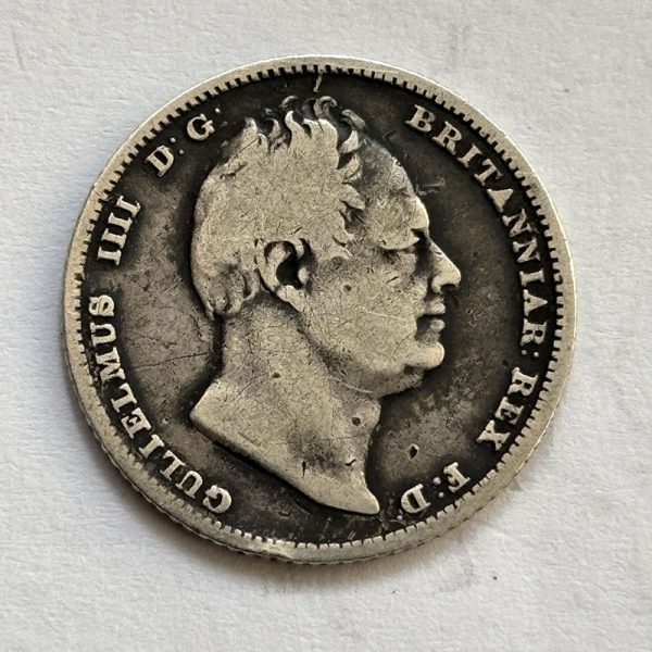 Sixpence 1837
