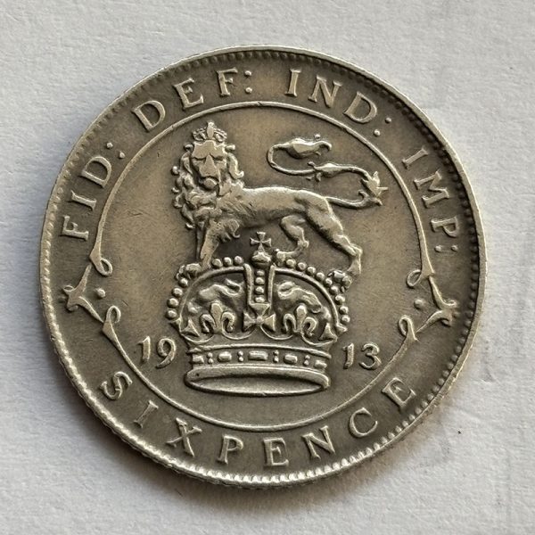 Sixpence 1913