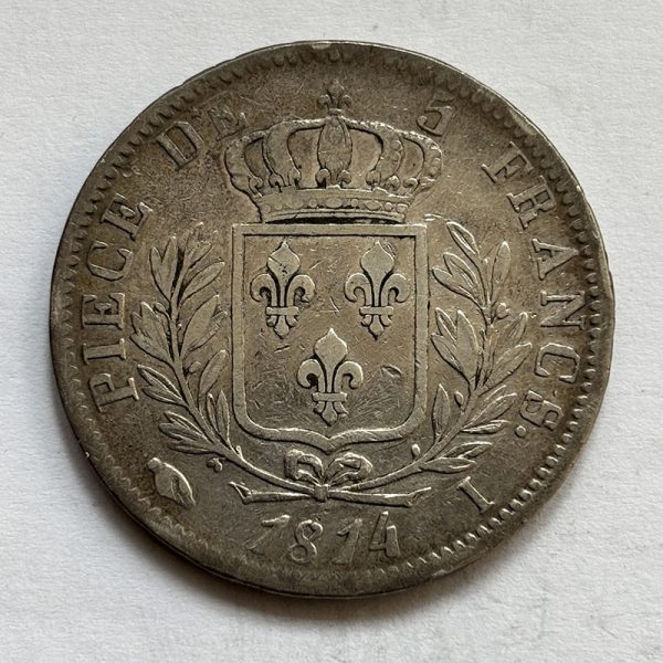 France 5 Francs 1814