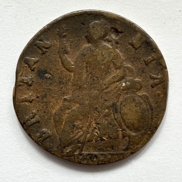 Halfpenny 1694