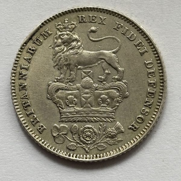 Sixpence 1829