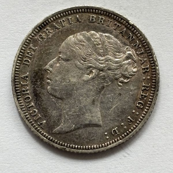Sixpence 1881