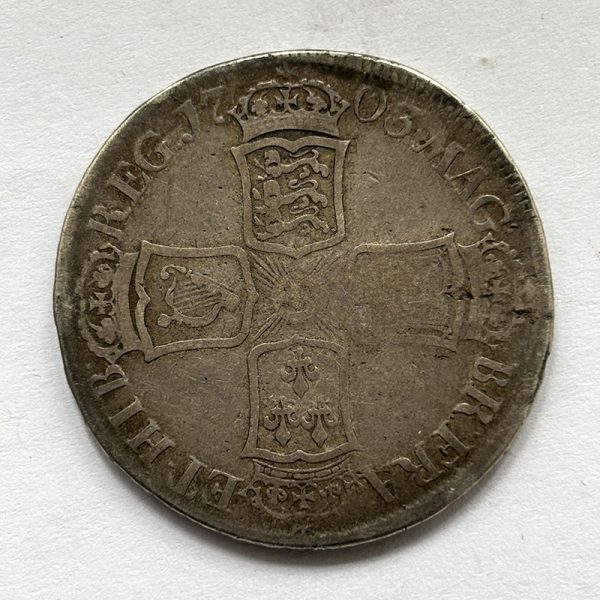 Halfcrown 1703
